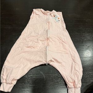 Toddler Pink Sleeveless sleep sack/pant